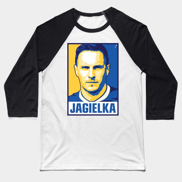 Jagielka Baseball T-Shirt by DAFTFISH